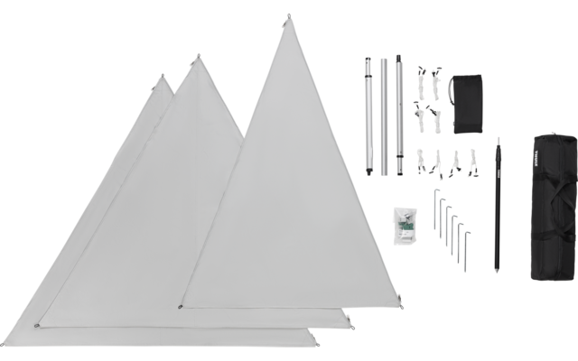 Produktbild Thule Subsola Side Pack Seitlicher Sicht- und Wetterschutz modular f&uuml;r Markisen 1