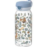 Mepal Campus Kinder-Trinkflasche mit Klappdeckel auslaufsicher 600 ml Forest Friends