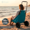 Kleines Produktbild Berger BeachBoy Strand-Trolley mit Sitz 1