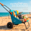 Berger BeachBoy Strand-Trolley mit Sitz