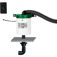 Sistema di ventilazione SOG T per toilette Clesana versione a pavimento 1,2 Watt