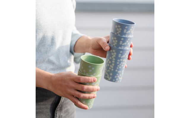 Produktbild Koziol Blomster Cup L Becher 350 ml stapelbar / leicht / robust  1