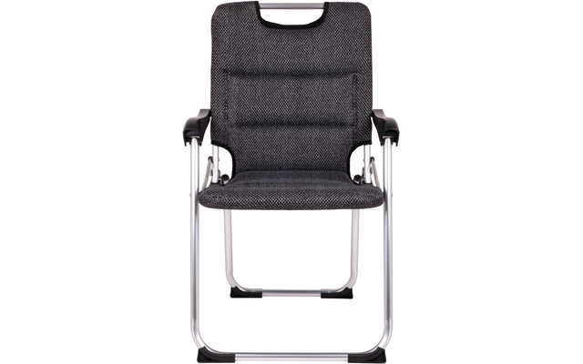 Produktbild Brunner Sangria Van Klappstuhl 44,5 x 41 x 44/88 cm grau 1