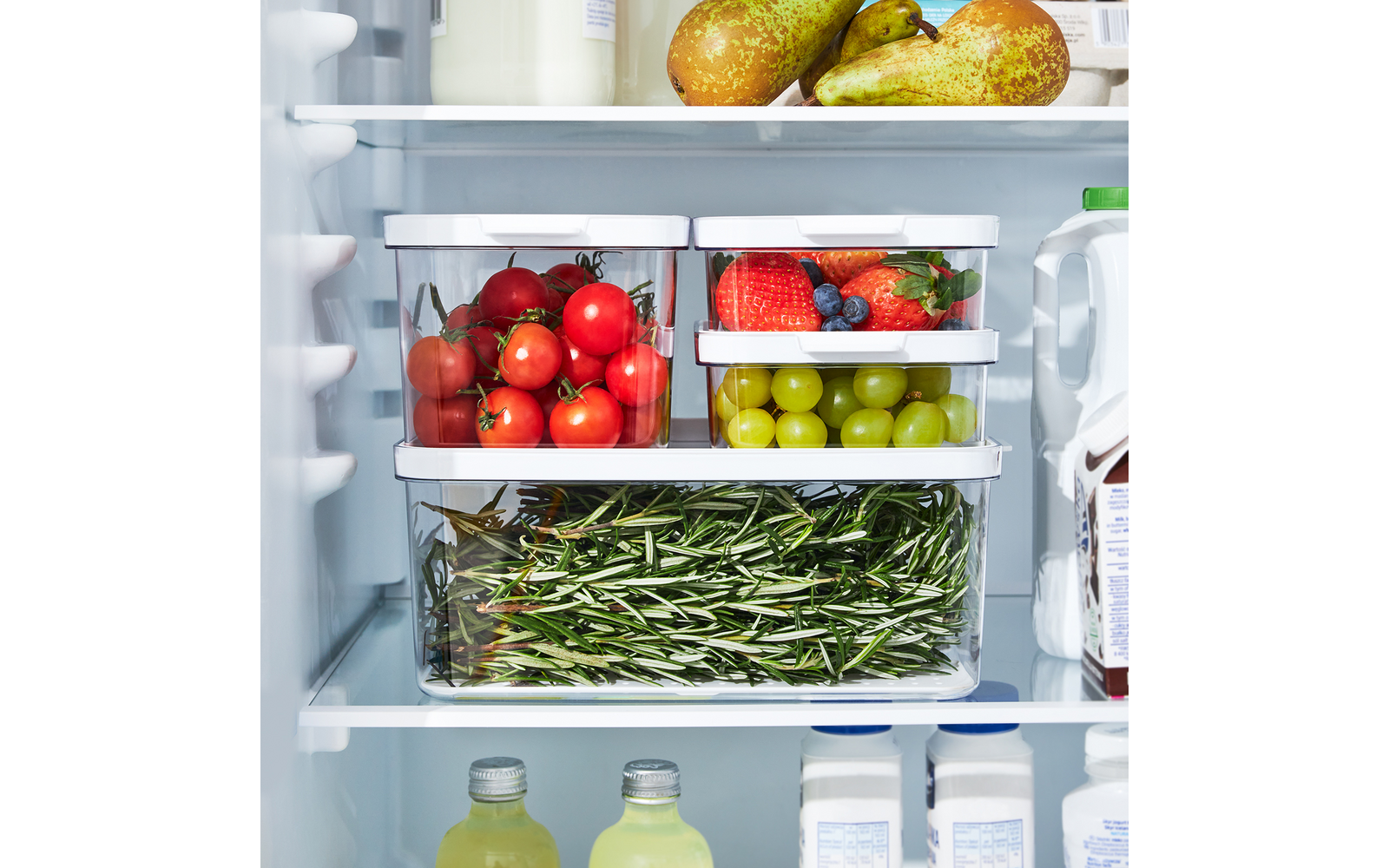 Produktbild Rotho Cauma K&uuml;hlschrankorganizer Set  1