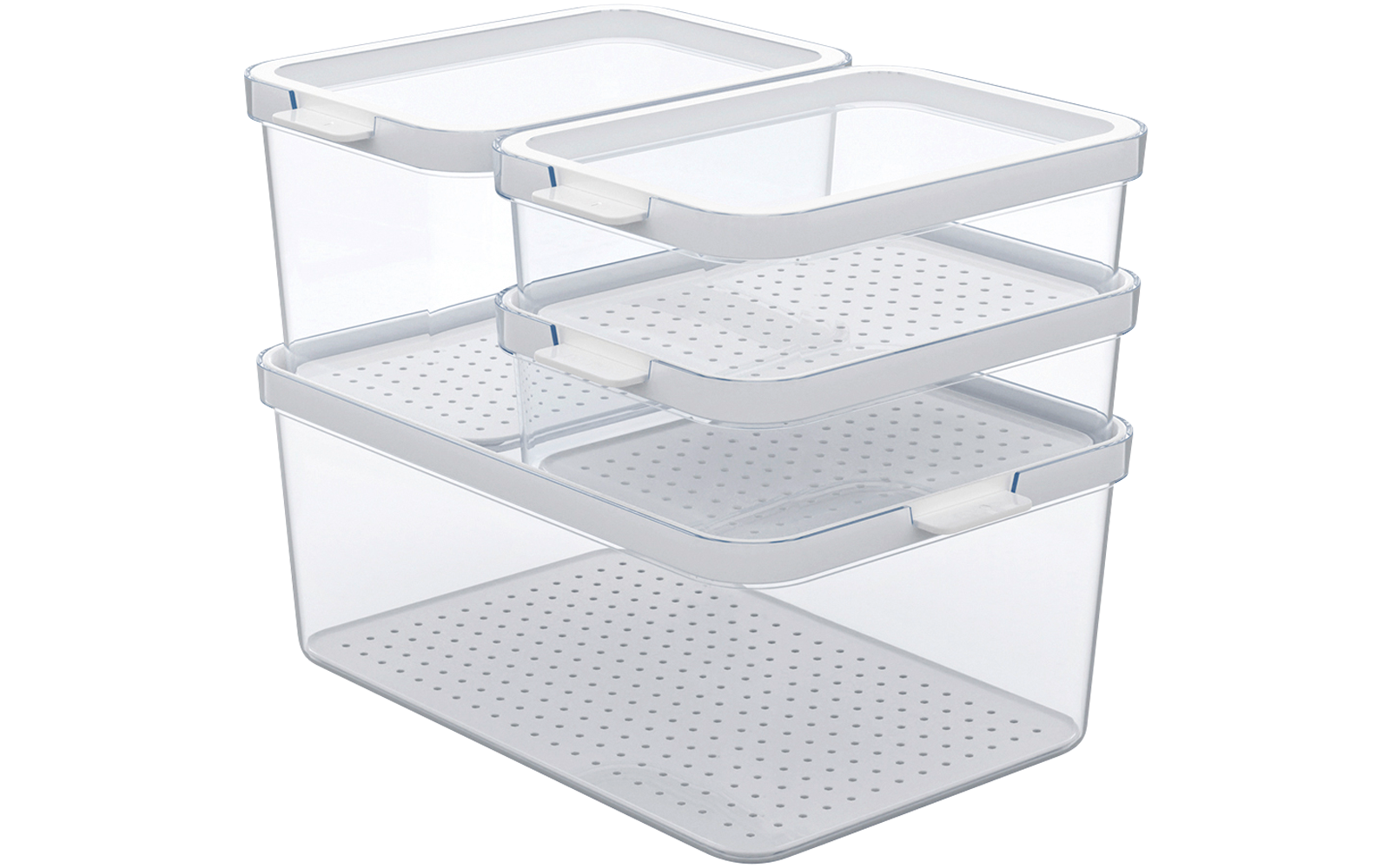 Produktbild Rotho Cauma K&uuml;hlschrankorganizer Set  1