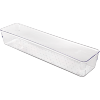 Metaltex Schubladen Organizer / Beh&auml;lter stapelbar transparent large slim