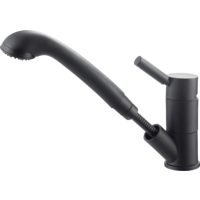 Reich Einhebelmischer Serie Trend E Keramikkartusche mit Handbrause Julia  schwarz