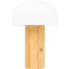 Kleine productafbeelding Bo-Camp Nasstington Akku-Tischlampe aus Bambus dimmbar 180 lm 1
