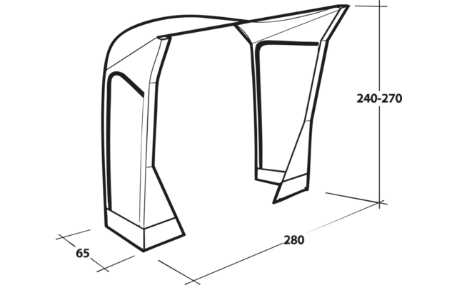 Schaukelgestell mit Sitz und Sicherungsbügel