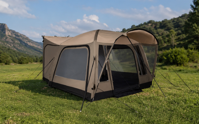 Produktbild Kampa Roam Air TC Low freistehendes Vorzelt f&uuml;r Campingbusse 300 x 300 cm 1