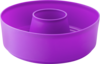 Omnia Maxi Silikonbackform 3 Liter f&uuml;r Maxiform lila