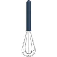 Mepal Chef It batidor de acero inoxidable de polipropileno con mango ergon&oacute;mico 25 cm azul marino