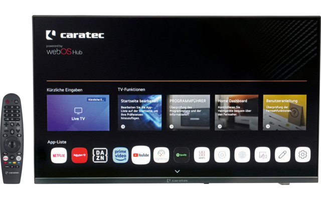 Smart TV LED Caratec Vision CAV272E-S da 69 cm (27") con webOS