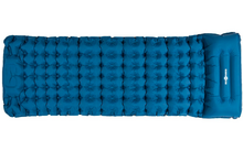 Brunner Moflate Luftmatratze / Luftbett mit integrierter Pumpe 200 x 70 cm blau