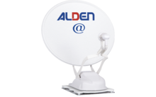 Alden Onelight@ 60 HD EVO vollautomatische Satellitenanlage Ultrawhite inklusive LTE Antenne und A.I.O. Smart TV mit integrierter Antennensteuerung