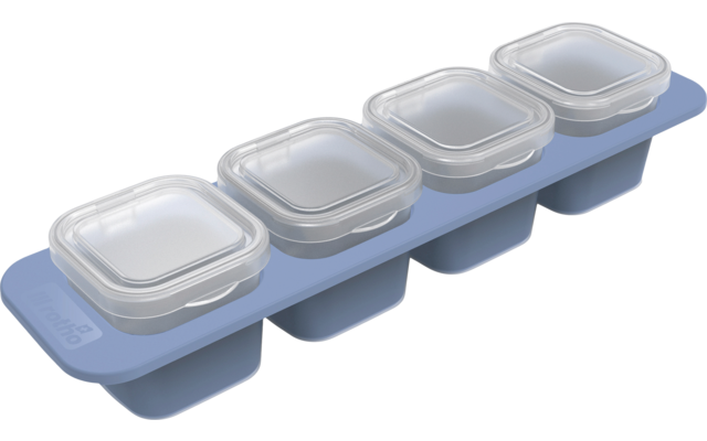 Rotho Domino Mini Cajas Congeladoras azul horizonte
