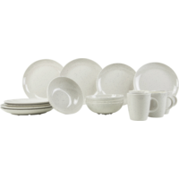 Gimex Solid Line servies 16-delig graniet beige voor 4 personen