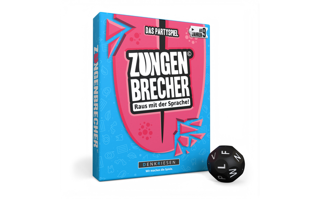 Product afbeelding Denkriesen Zungenbrecher Partyspiel Wortspiel ab 9 Jahren 1