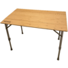 Kleines Produktbild Tambu Campingtisch h&ouml;henverstellbar aus recyceltem Polyester 1