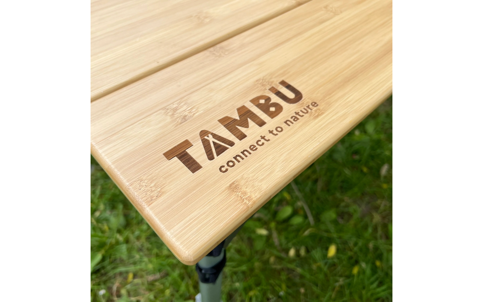 Produktbild Tambu Campingtisch h&ouml;henverstellbar aus recyceltem Polyester 1