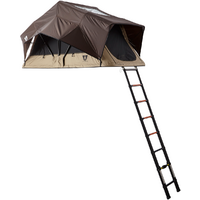 Vickywood Little Bamboo 125 G&eacute;n&eacute;ration 2 Tente de toit pliante pour petite voiture