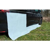 Isabella windshield and wheel arch cover for Van Klein