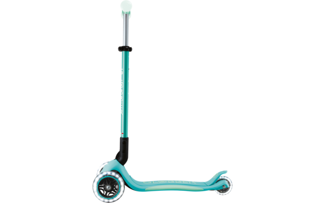 Produktbild Globber Elite Lights Glow Dreirad Scooter h&ouml;henverstellbar mit LED Leuchtrollen 1