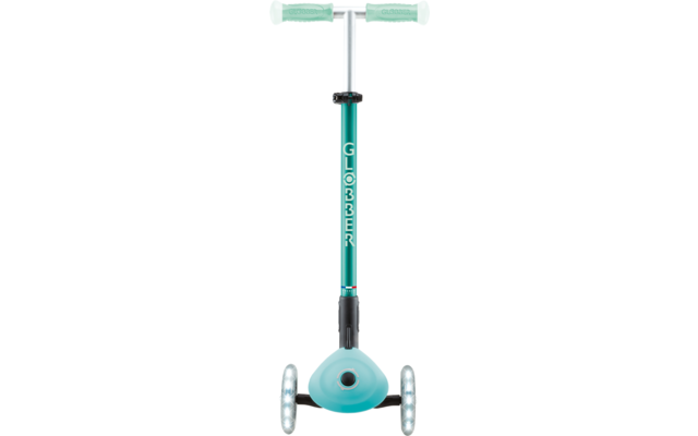 Produktbild Globber Elite Lights Glow Dreirad Scooter h&ouml;henverstellbar mit LED Leuchtrollen 1
