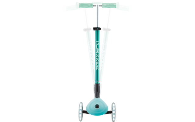 Produktbild Globber Elite Lights Glow Dreirad Scooter h&ouml;henverstellbar mit LED Leuchtrollen 1