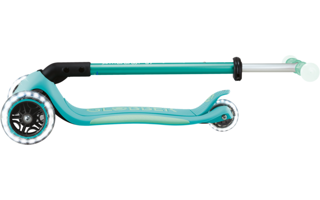 Produktbild Globber Elite Lights Glow Dreirad Scooter h&ouml;henverstellbar mit LED Leuchtrollen 1