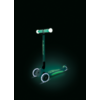 Kleines Produktbild Globber Elite Lights Glow Dreirad Scooter h&ouml;henverstellbar mit LED Leuchtrollen 1