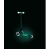 Kleines Produktbild Globber Elite Lights Glow Dreirad Scooter h&ouml;henverstellbar mit LED Leuchtrollen 1