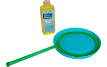 430977 - alldoro Riesen Seifenblasen Set XXL Seifenblasenring 3 teilig 280 ml