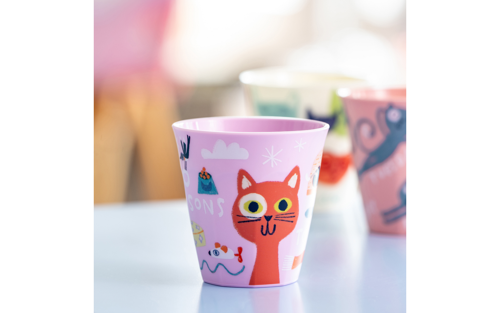 Produktbild Koziol Nora Cup M Purrs Becher 300 ml 1