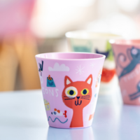Koziol Nora Cup M Purrs Reasons Becher 300 ml lavender