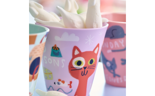 Produktbild Koziol Nora Cup M Purrs Becher 300 ml 1