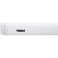 Thule Omnistor 4200 Wandmarkise Tuchfarbe Mystic Grey Geh&auml;use Wei&szlig; 2,6 Meter