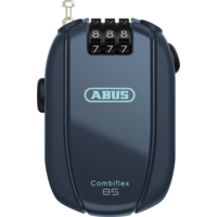 Abus Combiflex Break 85 Roll-Back Kabelschloss mit Zahlencode midnight blue