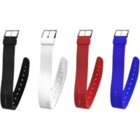 Pulsera de silicona para armar el sistema de alarma NFC talla L blanco KeyStrap Thitronik