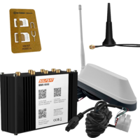 Selfsat MWR 6550 5G Cat 19 WiFi 6 WLAN Router mit SHARK 5G Dachantenne wei&szlig; bis 3,4 Gbps