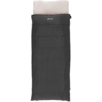 Outwell Contour Prime Sac de couchage couverture jusqu'&agrave; 190 cm Fermeture &eacute;clair &agrave; gauche noir