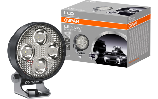 Projecteur de complément Osram LEDriving ROUND VX80-WD