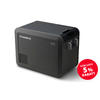 Black Dometic cooler box with handles and digital display