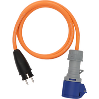 Brennenstuhl C&acirc;ble adaptateur de camping 1,5 m&egrave;tre fiche &agrave; contact de protection / prise CEE