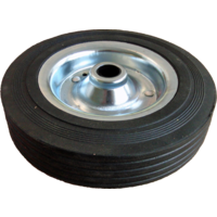 Moog Trailerparts Massief rubber wiel met metalen velg voor jockeywiel