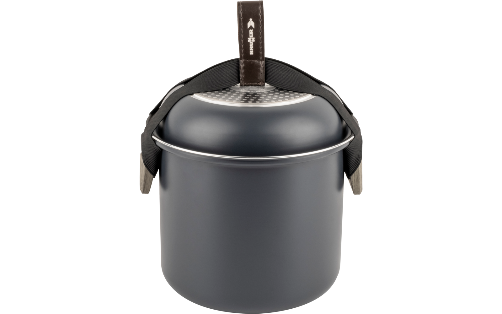 Produktbild Brunner Torralta Topfset stapelbar platzsparend f&uuml;r alle Herdarten geeignet 1