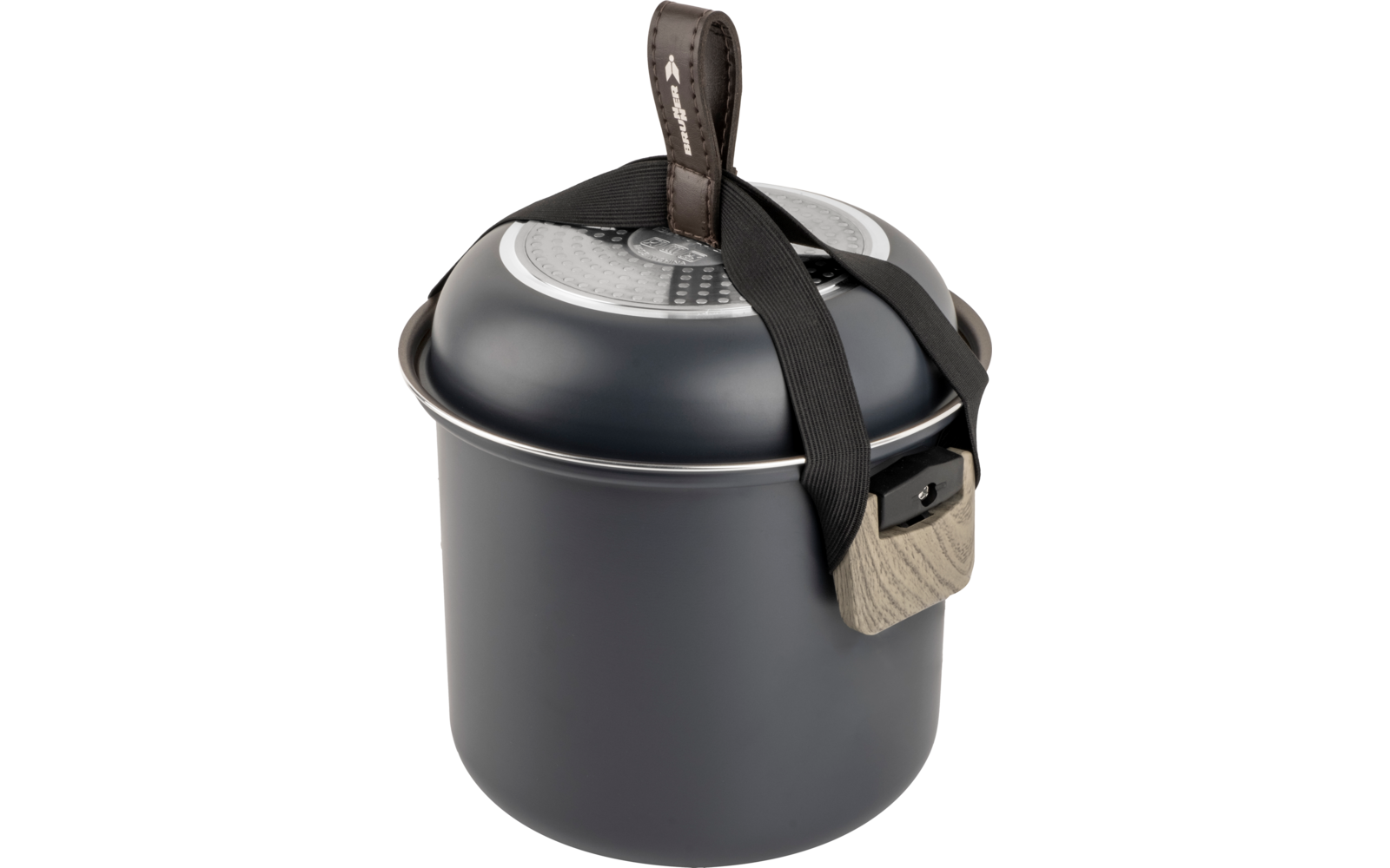 Produktbild Brunner Torralta Topfset stapelbar platzsparend f&uuml;r alle Herdarten geeignet 1