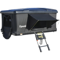 Punii Toa S - Tenda da tetto rigida per 2 persone, nera