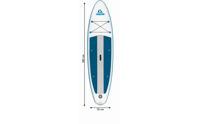 Imagen del producto Camptime SUP set Naos 10.0 hinchable stand up paddling board incl. remo y bomba de aire 1