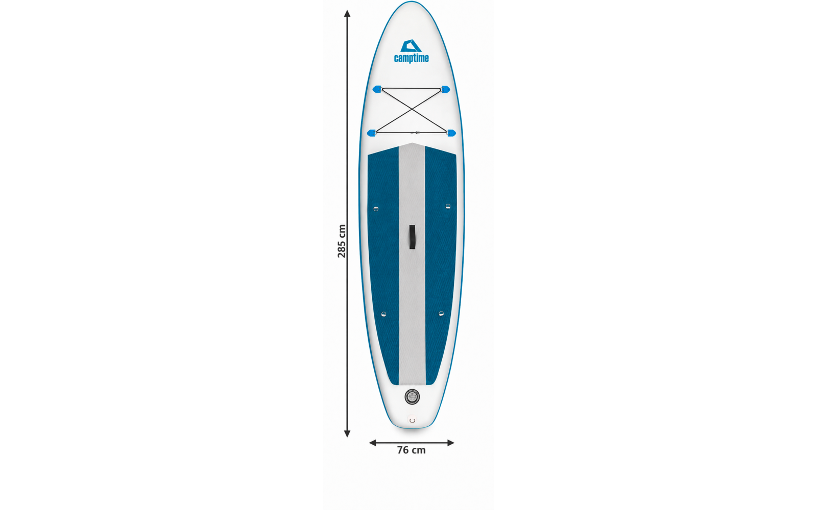 Imagen del producto Camptime SUP set Naos 10.0 hinchable stand up paddling board incl. remo y bomba de aire 1